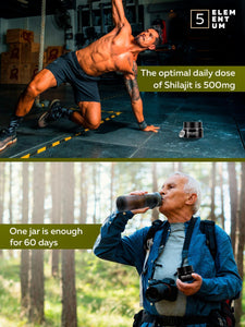 Shilajit Original Himalayan for Men 30g Premium Shilajit High Dose from