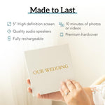Load image into Gallery viewer, Memories Video Book Create Your Own Digital Greeting Card Gift with Your Memories Anniversary Christmas Wedding Plays 10 Minutes of Video and Photos