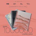 Load image into Gallery viewer, Aesthetic Planner Academic Year July 2024 June 2025 8.5x11 inch Marble Pink
