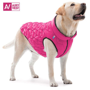 Dog Winter Coat XL Size Chest 33.4 Inch Lightweight Reversible Warm Dog Jacket