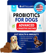 Load image into Gallery viewer, Probiotics for Dogs 70 Chews Duck Flavor Gut Health &amp; Prebiotics