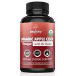 Load image into Gallery viewer, Apple Cider Vinegar with The Mother Supplement 1200mg Apple Cider Capsules for Optimum Wellness Gluten Free Non GMO 120 Veggie Capsules   Zealthy Life
