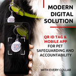 Load image into Gallery viewer, WAUDOG Ultra Soft Rolled Leather Dog Collar for Small Dogs Soft Padded Dog Collars for Medium Dogs Puppy Collars for Large Breed Dogs Male and Female Dog Collar
