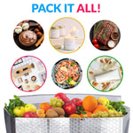 Load image into Gallery viewer, 10 Pack Silver Foil Insulated Box Liners 11 x 8.5 x 5.5 inch Silver Shipping Boxes for Frozen Food Odorless Insulated Containers Fits USPS Medium Flat Rate Box