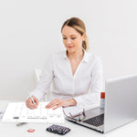 Load image into Gallery viewer, Desk Calendar 2024 17x12 Wall Calendar Thick Paper &amp; Notes Section Runs from December 2023 December 2024 (Gray)