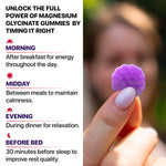Load image into Gallery viewer, Magnesium Glycinate Gummies for Adults Chewable 400mg 60 Days Supply with