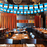 Load image into Gallery viewer, Guatemala Bunting Banner Flag 8.2 x 5.5 Inch Full String 33 Ft Printed 150D