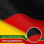 Load image into Gallery viewer, G128 2 Pack: Zimbabwe Zimbabwean Flag  3x5 Ft  LiteWeave Pro Series Printed 150D Polyester  Country Flag, Vibrant Colors, Brass Grommets, Thicker and More Durable Than 100D 75D Polyester