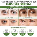 Load image into Gallery viewer, Green Tea Under Eye Patches for Wrinkles and Eye Bags 30 Pairs Eye Masks for