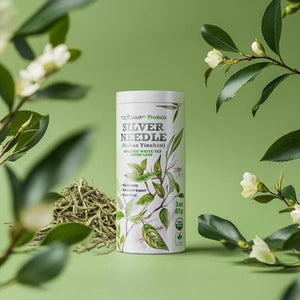 White Tea Organic Silver Needle Tea 3 oz of Premium Silver Needle White Tea Rich in Antioxidants Organic White Tea Loose Leaf White Tea Leaves