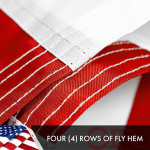USA American Flag 3x5 Ft 5Pack Doublesided Embroidered Polyester By G128