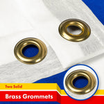 Load image into Gallery viewer, G128 5 Pack: Blue Estelada (Catalan) Flag  3x5 feet  Printed 150D Indoor/Outdoor, Vibrant Colors, Brass Grommets, Quality Polyester, Much Thicker More Durable Than 100D 75D Polyester