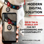 Load image into Gallery viewer, Nylon Dog Collar Adjustable for Small Dogs 914 in Neck x 3/5 in Wide Summer

