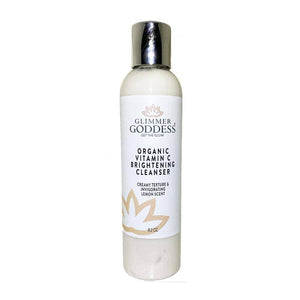Organic Anti Aging Facial Cleanser with Vitamin C and E 8 oz Brightening Effect