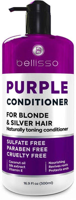 Load image into Gallery viewer, Purple Conditioner for Blonde Hair   Goodbye to Orange and Yellow Brassy Tones