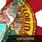 Load image into Gallery viewer, G128 Florida FL State Flag  2.5x4 Ft  ToughWeave Series Embroidered 210D Polyester  Embroidered Design, Indoor/Outdoor, Vibrant Colors, Brass Grommets