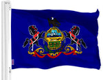 Load image into Gallery viewer, Pennsylvania State Flag 150D Printed Polyester 3x5 Ft Solid brass grommets
