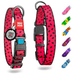 Load image into Gallery viewer, Nylon Dog Collar Size 14  23 in Neck  x 1 in Wide Adjustable Dog Collar for
