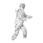Load image into Gallery viewer, Blur Snow Camo Winter Masking Overall Ultra Thin Overwhites Airsoft XL Size
