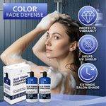 Load image into Gallery viewer, Blue Shampoo and Conditioner Set  16 Fl Oz Set of 2 Sulfate Free and Paraben Free Neutralizing Toner to Correct Orange Brassy Hair Back to Brunette Professional Formula For Women Men