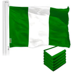 Load image into Gallery viewer, Nigeria Nigerian Flag 3x5 Ft 5Pack 150D Printed Polyester By G128