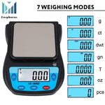 Load image into Gallery viewer, Ounce Carat and Gram Scale 0.01g Accuracy Digital Balance Scientific Laboratory
