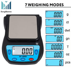 Ounce Carat and Gram Scale 0.01g Accuracy Digital Balance Scientific Laboratory
