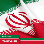 Load image into Gallery viewer, Iran Iranian Flag 3x5 Ft 10Pack 150D Printed Polyester By G128