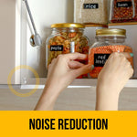Load image into Gallery viewer, Premium Cabinet Door Bumpers 256 Pcs Clear Self Adhesive Pads for Noise Damp
