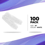 Load image into Gallery viewer, Disposable Sleeve Protectors for Arms 18 Inch Pack of 100 White Sleeve Covers
