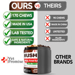 Load image into Gallery viewer, (2 Pack) Mushroom for Dogs   340 Chews   Turkey Tail   Mushroom Supplement for Dogs   Lions Mane   Reishi   Immunity Support Multivitamin Vitamins   Joint Health   Energy   Gut   Skin   Made in USA
