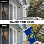 Load image into Gallery viewer, G128 Combo Pack: 6 Ft Tangle Free Spinning Flagpole (Silver) &amp; Oregon Double Sided Flag 3x5 Ft Printed 150D Polyester, Brass Grommets (Flag Included) Aluminum Flag Pole