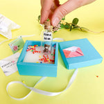 Load image into Gallery viewer, Gifts for Mom Personalized Moms Birthday Gift Future Mom to Be Gift Idea Custom Presents for Mother (Brown Bear   Mama Bear Message Bottle in Teal Gift Box)