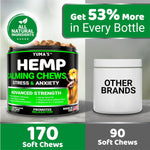 Load image into Gallery viewer, Hemp Calming Chews for Dogs 170 Count Chicken Flavor