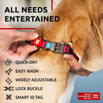 Load image into Gallery viewer, Nylon Dog Collar Size 14  23 in Neck  x 1 in Wide Adjustable Dog Collar for
