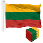 Load image into Gallery viewer, Lithuania Lithuanian Flag 3x5 Ft 5Pack Printed 150D Polyester