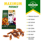 Load image into Gallery viewer, Sweet Potato &amp; Chicken Chews for Dogs Grain-Free Treats