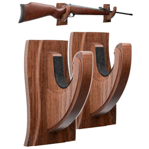 Gun Rack Wall Mount Hold Up Displays Horizontal Gun Store and Shotgun Bow Hooks