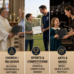 Load image into Gallery viewer, 50 Pack Single Sided Certificate Holders 8.5x11 Black Award Certificate Folders with Gold Foil Border Cardstock Covers Letter Size Graduation Certificate Sleeves Protective Diploma Holders Bulk