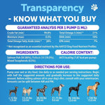 Load image into Gallery viewer, Omega 3 Fish Oil for Dogs 8 FL OZ Better Than Salmon Oil Skin and Coat Defense
