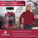 Load image into Gallery viewer, VITAMIZED Beetroot Gummies 1000mg Nitric Oxide Supplement

