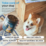 Load image into Gallery viewer, Probiotics for Dogs Dog Probiotic Chews for Digestive and Gut Health Dental Immune System Support Chewable Prebiotic Soft Treats Diarrhea and Bowel Support Supplement Wild Yam Yeast Powder
