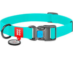 Load image into Gallery viewer, Waterproof Dog Collar Heavy Duty Adjustable Durable Dog Collars for Small Medium Large Dogs Red Blue Pink Mint Green Dog Collar Safety Plus (14 1 2 22  Neck Glowing)
