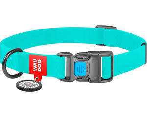 Waterproof Dog Collar Heavy Duty Adjustable Durable Dog Collars for Small Medium Large Dogs Red Blue Pink Mint Green Dog Collar Safety Plus (14 1 2 22  Neck Glowing)