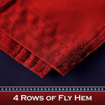 Load image into Gallery viewer, G128 5 Pack: Betsy Ross TeaStained Flag  2x3 Ft  ToughWeave Pro Series Pole Sleeve Embroidered 420D Polyester  Historical Flag, Embroidered Design, High Quality, NO Flagpole Included