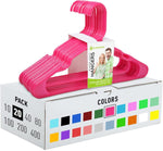 Load image into Gallery viewer, Hangers for Adult Size Clothing Plastic Ideal for Everyday Standard Use Clothes Shirts Blouses TShirts Dresses Jackets