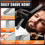 Load image into Gallery viewer, Straight Razor Carbon Steel Blade 11.4 in Secure Grip for Shaving