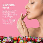 Load image into Gallery viewer, Lip Sleeping Mask with Hyaluronic Acid Vitamin C Nourish Hydrate Balm Strawberry