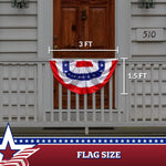 Load image into Gallery viewer, Fan Flag 1.5x3FT 2Pack Embroidered Polyester By G128