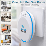 Load image into Gallery viewer, Ultrasonic Pest Repeller Control 2 Pack Plug in Flea Rat Roach Mosquito
